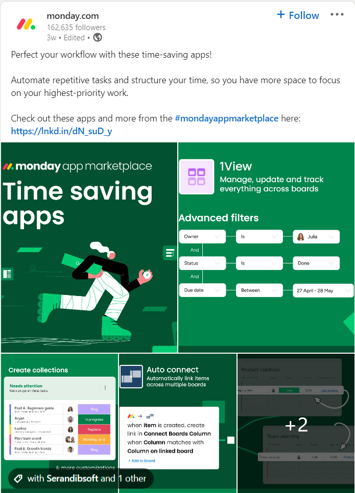 monday.com-LinkedIn-marketing-examples
