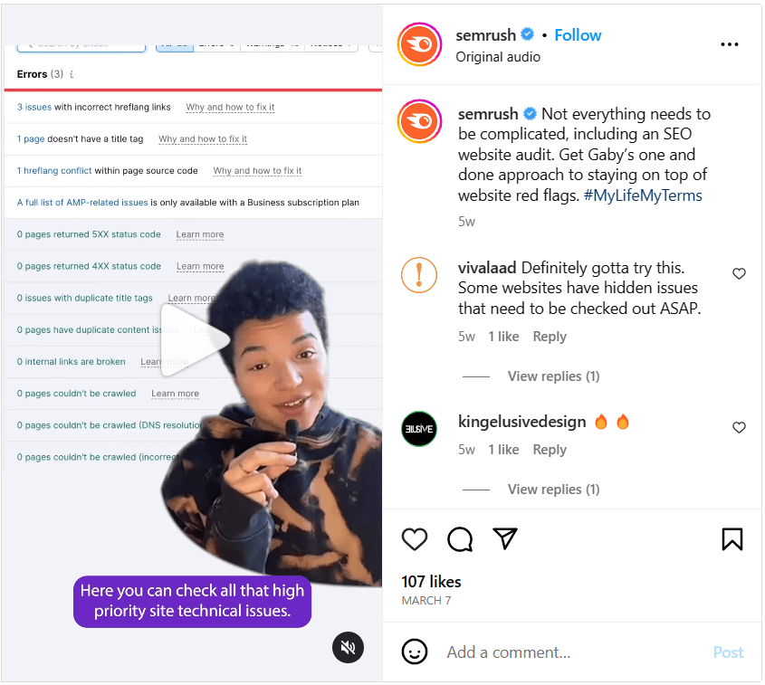 Semrush-on-Instagram